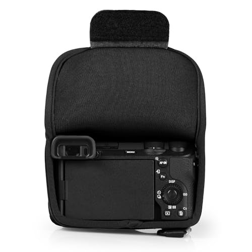 MegaGear Mega Gear Neoprene Camera Case for Sony Alpha a6700 (16-50mm) - Stylish and Protective Digital Photography Bag - Black - Image 5