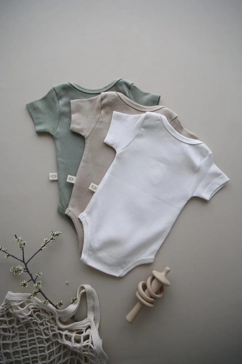 Ohlala Koala 3-Piece Embroidered Snap Badi - Zıbın Model 3