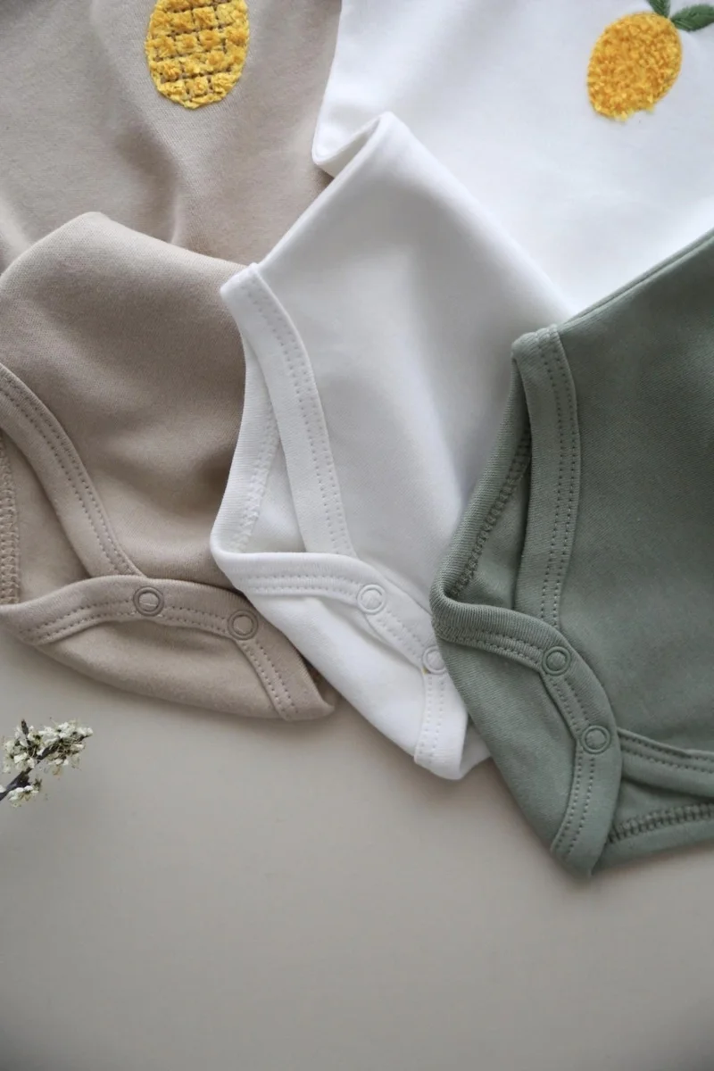 Ohlala Koala 3-Piece Embroidered Snap Badi - Zıbın Model 3