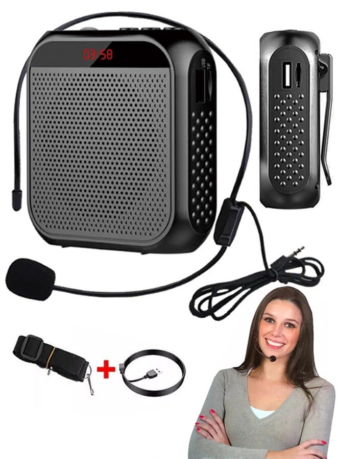 Beauenty High-Fidelity Voice Amplifier With Intelligent Anti-Squealing, Shoulder-Mounted and Waist-Mounted Speaker, 10-Day Long Battery Life Loudspeaker, Perfect for Lectures, Public Speaking, Meetings  - Image 1