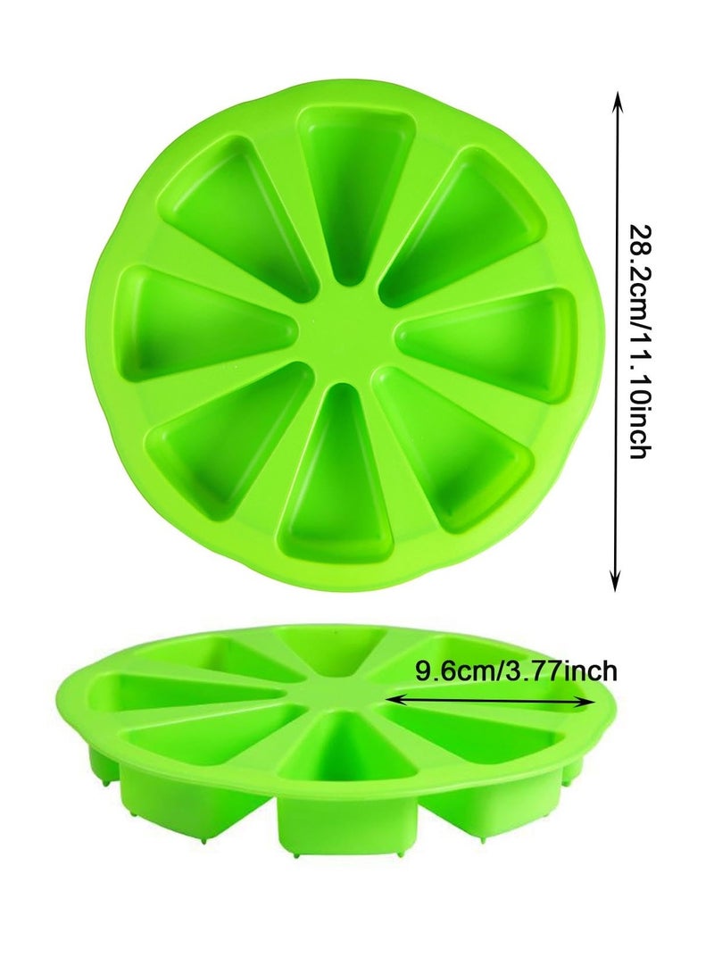 سونسر قوالب خبز سيليكون، قالب خبز سيليكون، قالب كيك مثلث الشكل، قالب كيك مثلث الشكل، أداة خبز مقاومة للحرارة غير لاصقة - Image 4