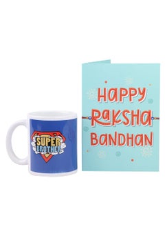 Oye Happy Oye Happy - Best Combos & Hampers (Mugs, Rakhis & Cards) - Best Gifts for Brother/Bhai/Sister/Behen on Rakshabandhan (Combo 3)  - Image 1