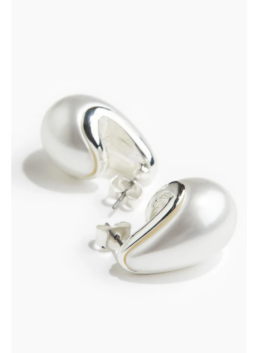 اتش اند ام Chunky Dome Earrings
