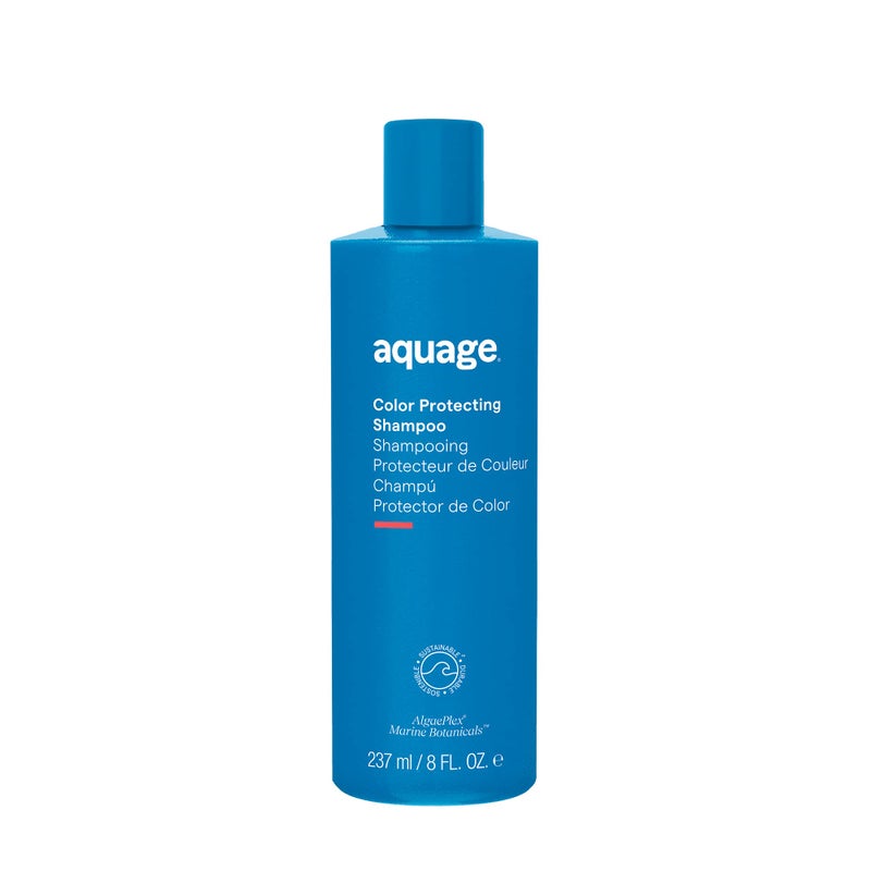 AQUAGE Color Protecting Shampoo, Nourishing Marine Botanicals to Seal In Color and Provide Gentle Cleansing, 8 oz - Image 1