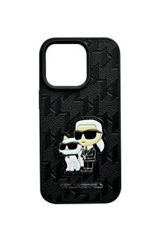 Karl Lagerfeld Monogram PU Hard Case with Karl & Choupette Head For iPhone 16 Pro - Black - pzsku/Z3AD1EAC47C8B3744A5E3Z/45/_/1732088004/c584d7ec-f6af-47bc-a7a0-a90e0a967ff8