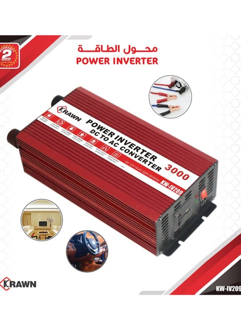 Power Inverter Dc To Ac Converter 3000w High Frequency Watt Power Charger Inverter