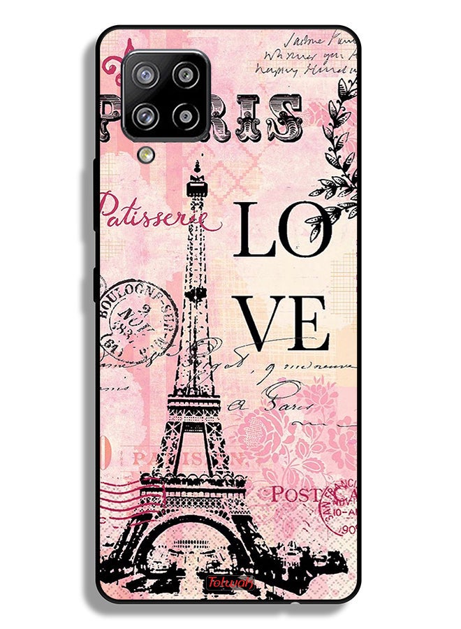 Tolwak Samsung Galaxy A42 5G Protective Case Cover Paris Love - Image 1