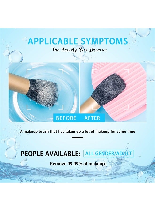 Felico Makeup Brush Cleaner, No-washing Quick Drying Deep Cleaning Spray Ideal for Makeup Brushes Sponges Gifts for Women Girls 3.38 oz - Image 4