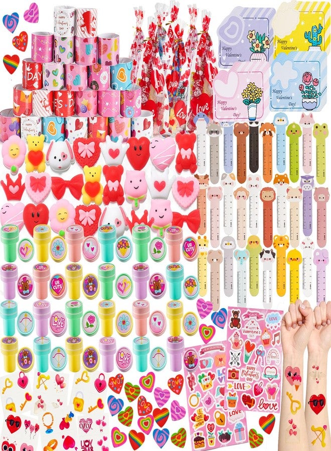 WESAYEE 24 Pack Valentines Day Gifts for Kids Classmates Exchange Gift, Valentines Goodie Bags Stuffers for Classroom, Valentine's Day Kids Prizes Party Favors Bulk for Rewards for School Students - Image 1