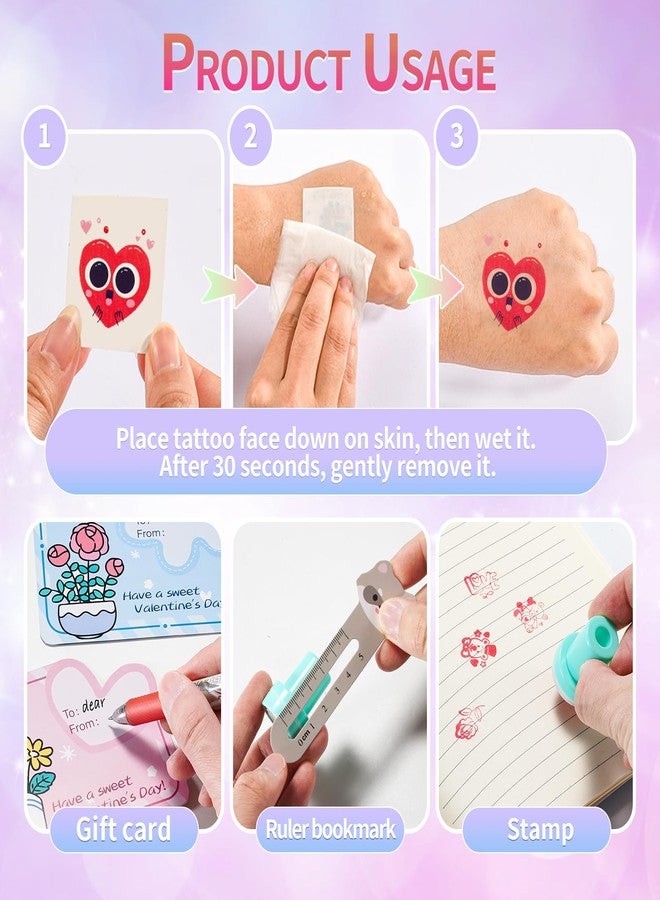 WESAYEE 24 Pack Valentines Day Gifts for Kids Classmates Exchange Gift, Valentines Goodie Bags Stuffers for Classroom, Valentine's Day Kids Prizes Party Favors Bulk for Rewards for School Students - Image 5