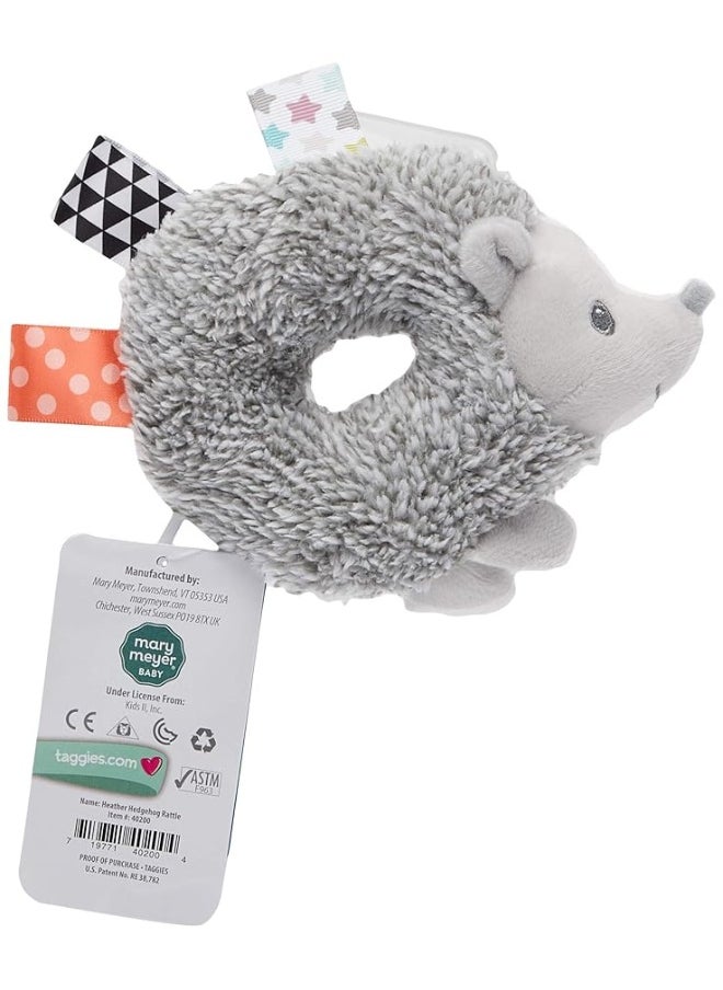 Mary Meyer - Taggies Heather Hedgehog Baby Rattle - Image 1