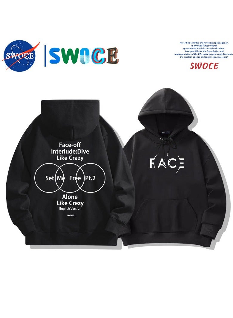SWOCE Fashionable And Trendy Men's Hooded Sweatshirt  - Image 1