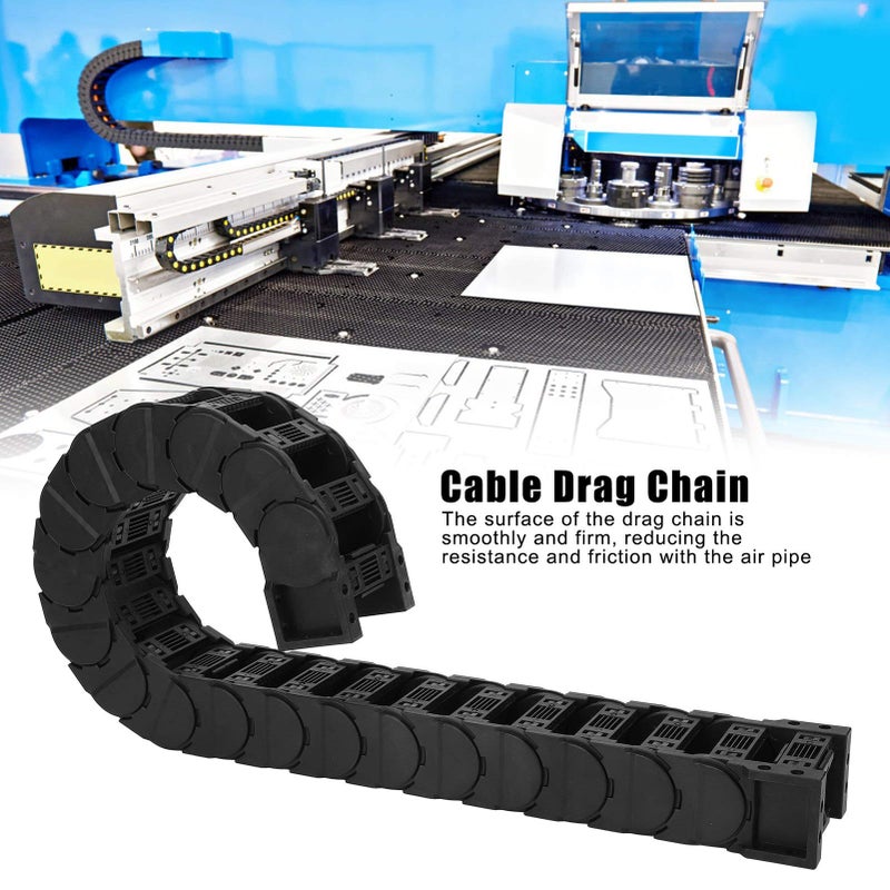 D30x25 Nylon Drag Chain Wire Carrier 0.7 Meter Low Noise Detachable Assembly - Image 4