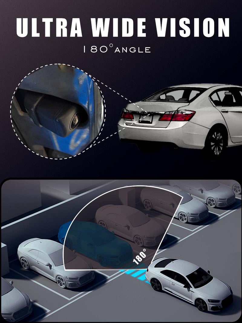 Anpher Rear View Backup Camera Parking Assist Camera Compatible with Honda Accord Sedan EX-L 2014 2015 2016 2017#39530-T2A-A21 39530-T2A-A31 39530-T2A-U110-M2 590-440 - Image 5