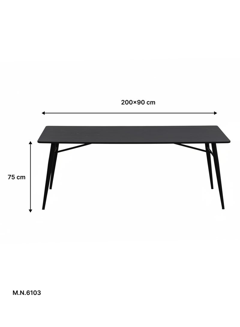 Concent 7 Piece Complete Modern Dining Set - Ergonomic Design with High Quality - Image 3