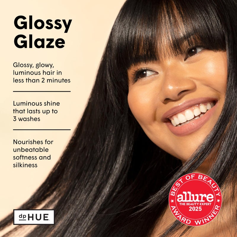 dpHUE Glossy Glaze, Sheer - 4 fl oz - In-Shower Conditioning Glaze for Luminous Shine - Paraben, SLS & SLES Sulfate Free - Leaping Bunny Certified - Image 2