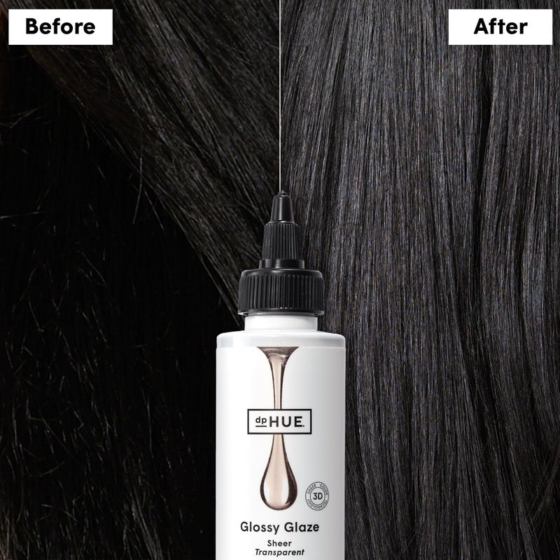 dpHUE Glossy Glaze, Sheer - 4 fl oz - In-Shower Conditioning Glaze for Luminous Shine - Paraben, SLS & SLES Sulfate Free - Leaping Bunny Certified - Image 4
