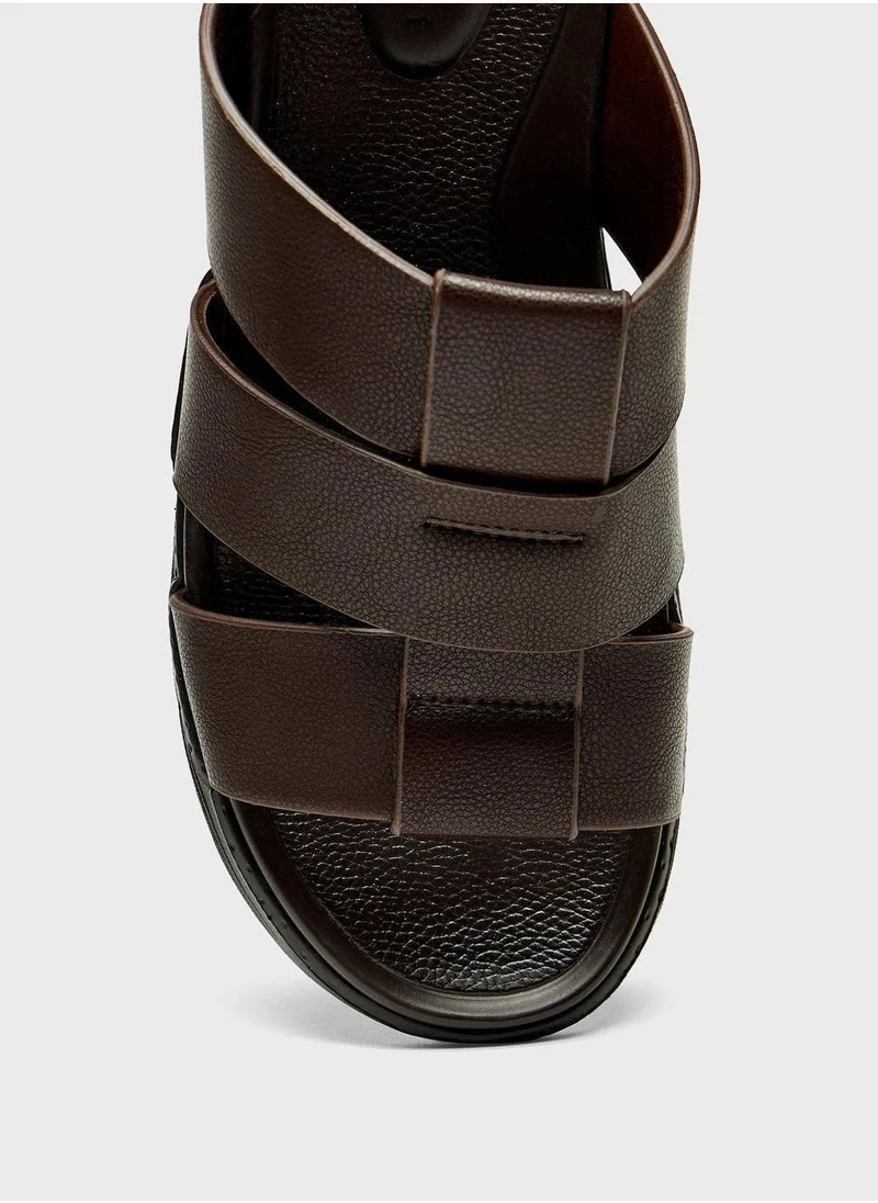 لو كونفورت Casual Multi Strap  Strap Sandals