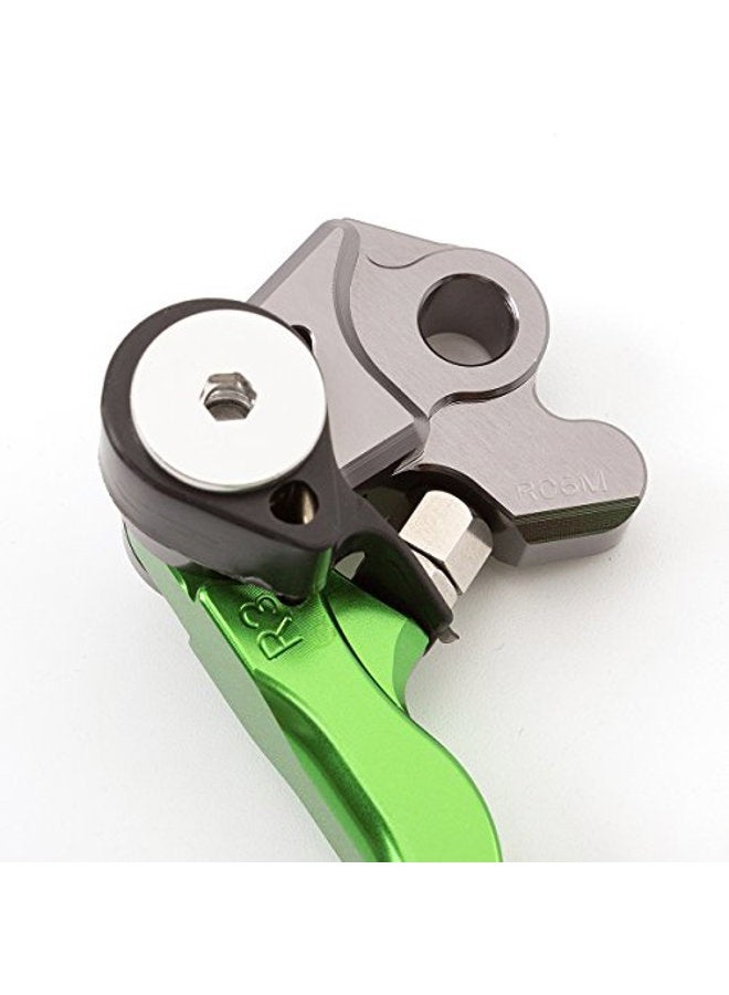 FXCNC Aluminum Dirt Bike Pivot Brake Clutch Levers Compatible with KLX140 2008-2020, KLX140L 2008-2020, KLX140G 2017-2020 - Image 4