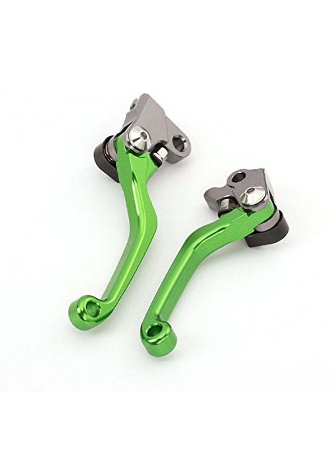 FXCNC Aluminum Dirt Bike Pivot Brake Clutch Levers Compatible with KLX140 2008-2020, KLX140L 2008-2020, KLX140G 2017-2020 - Image 3
