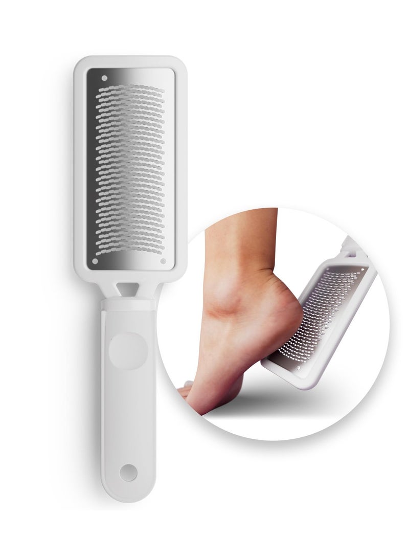Professional Foot File and Scrubber for Smooth Feet, Effective Callus Remover and Pedicure Tool for Dry and Wet Skin - Image 1