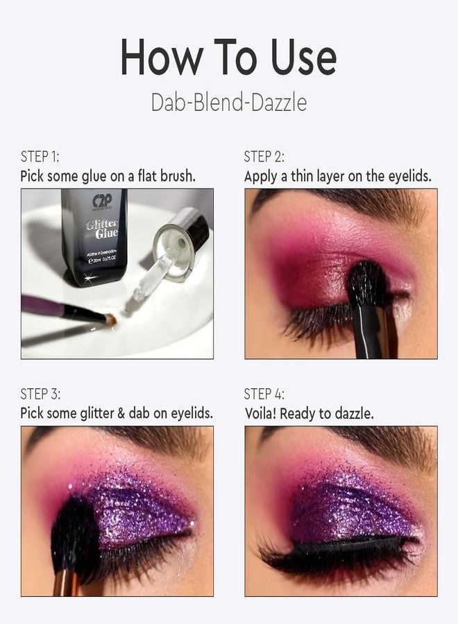 C2P PROFESSIONAL MAKEUP C2P Pro Uptown Glitter Eyeshadow for Face and Body | Loose Glitter for Eye Makeup - Perfect Shimmery Looks, 3g - Image 4