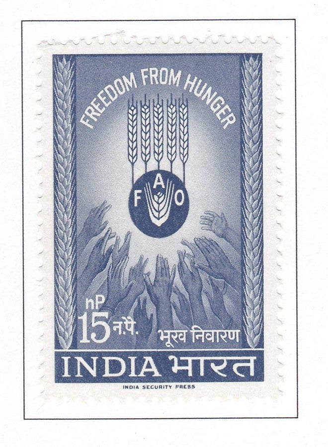 Phila382 1963 Freedom from Hunger MNH