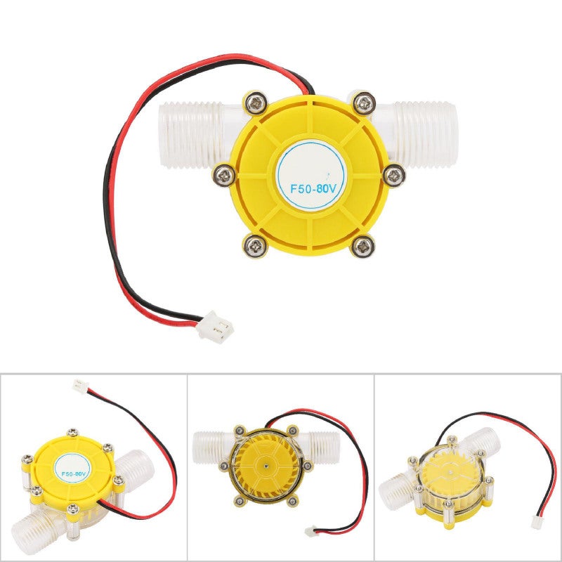 Goso Micro Hydroelectric Generator 5V 12V 80V Optional - Durable Low Noise Design - Compact Lightweight Water Turbine Generator for Home Use - Image 1