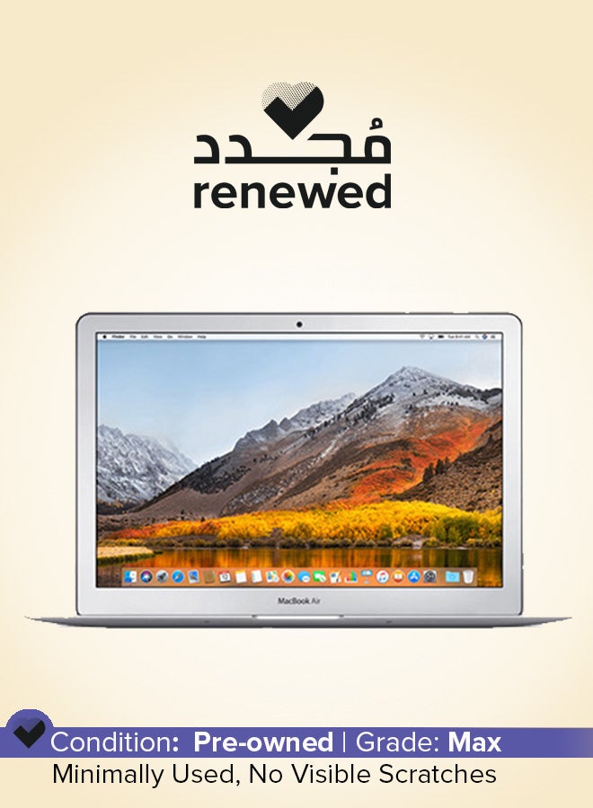 ابل  مجدد - لابتوب ماك بوك إير A1466 (2017) بشاشة 13.3 بوصة، مع معالج إنتل كور i5/الجيل السابع/ذاكرة 8 جيجابايت/قرص SSD بسعة 256 جيجابايت/رسومات إنتل HD بسعة 1.5 جيجابايت - Image 1
