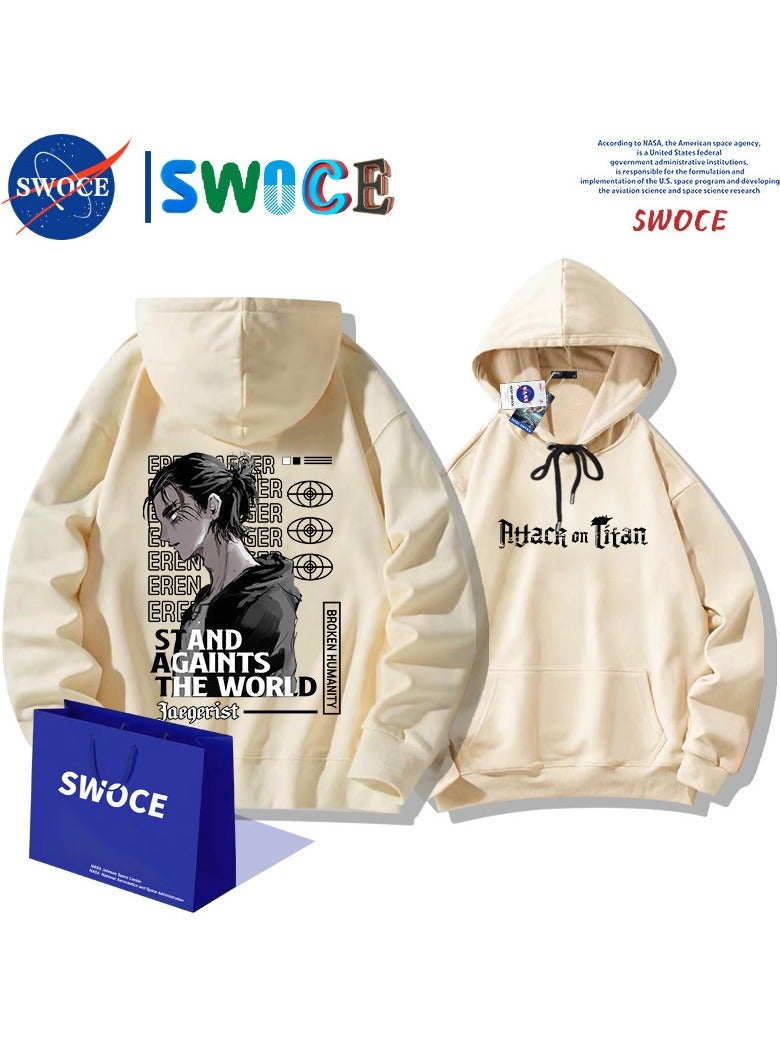 SWOCE Fashionable And Trendy Men's Hooded Sweatshirt  - Image 1