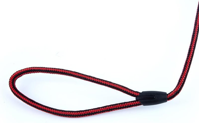 Daiso Braided Dog Rope Leash with Metal Clip - Red Heavy Duty Dog Walking Lead - Image 3