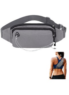 Large f anny Pack Belt Bag   Elastic Belt, Fit 15 to 43inch Waists Holds Phones up to 4.7inch  for Running Hiking Travel Workout Dog Walking Outdoors Sport Fishing Waist Pack Bag