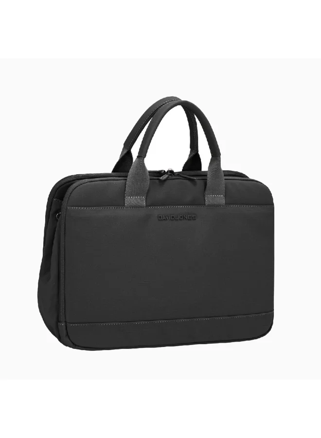David Jones David Jones UAE Briefcase in Vegan Leather with Spacious Interior CM7654