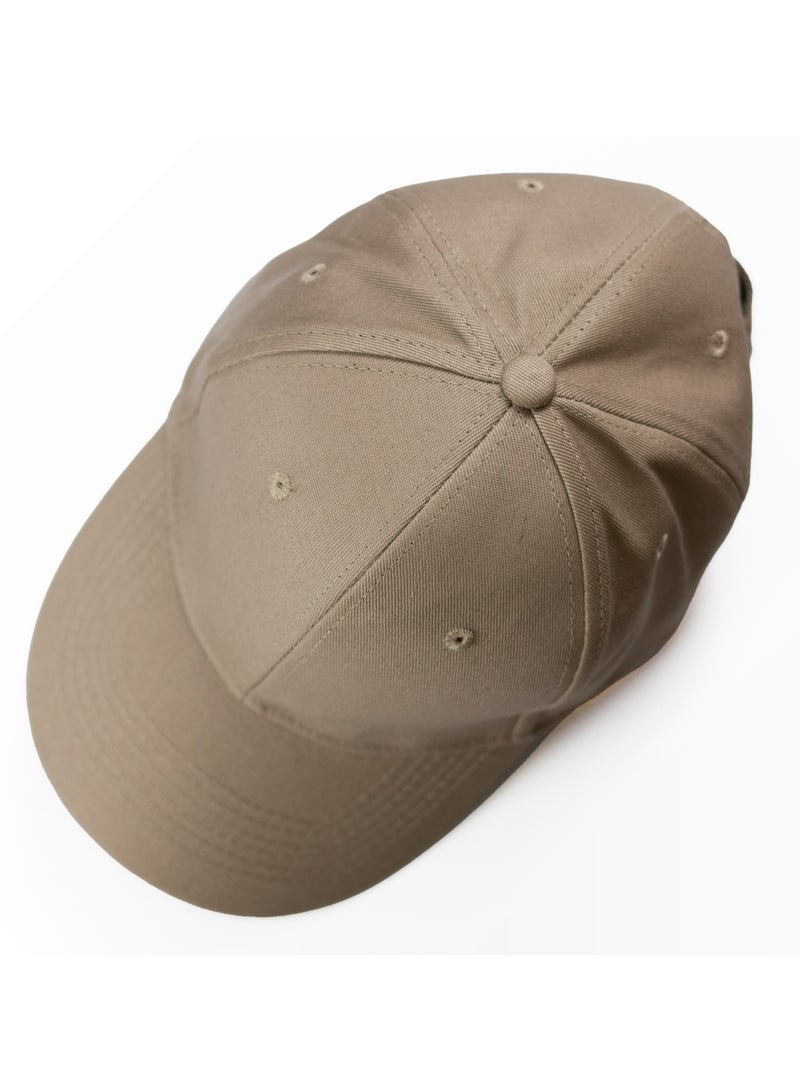 SARAOONT 100% Cotton Khaki Baseball Dad Cap - Adjustable Size Hat for Running, Workouts, and Outdoor Activities - Baseball Cap for Men and Women - Image 5