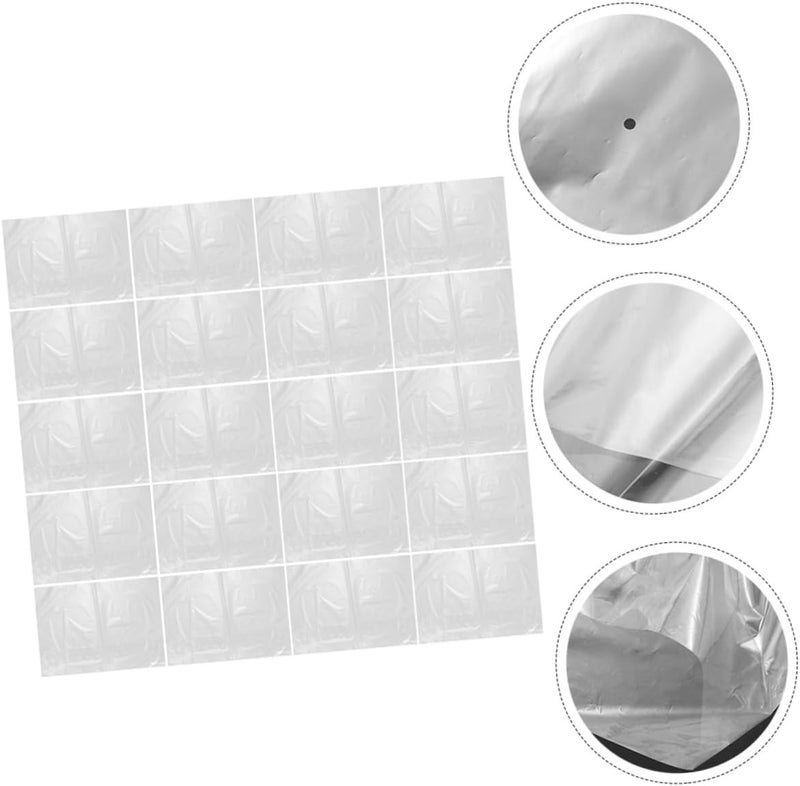 PRETYZOOM 200pcs Heat Shrink Wrap Bags PVC Shrink Film for DIY Crafts Odorless and Food-Safe Packaging Multifunctional - Image 5