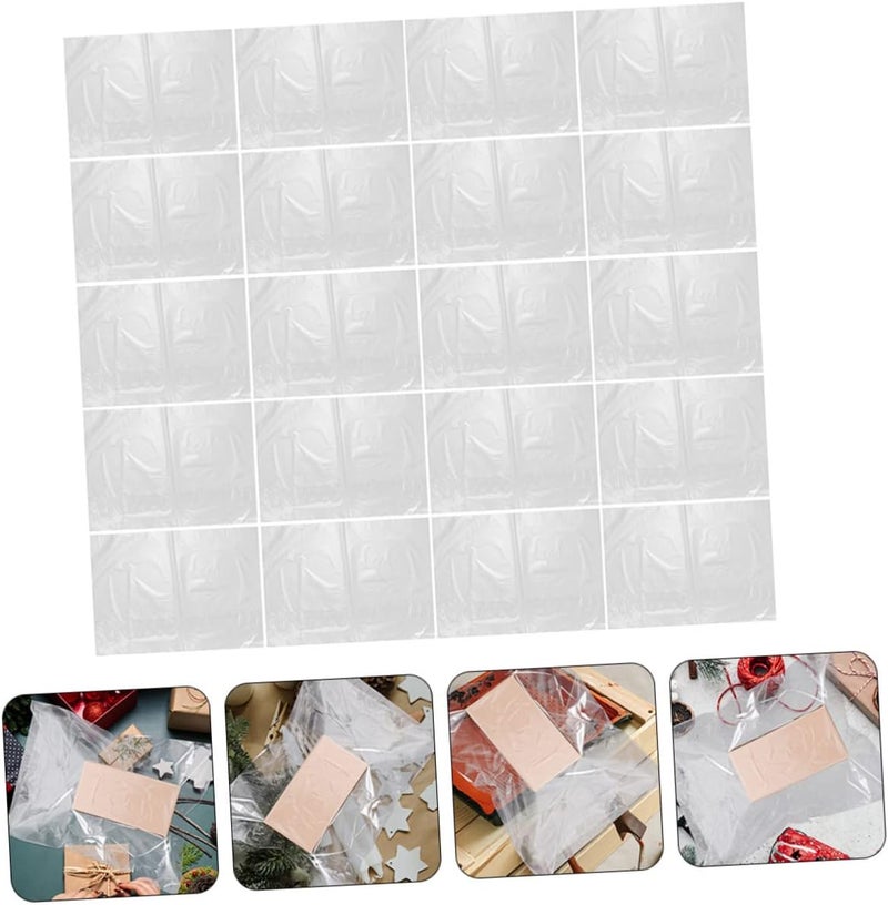 PRETYZOOM 200pcs Heat Shrink Wrap Bags PVC Shrink Film for DIY Crafts Odorless and Food-Safe Packaging Multifunctional - Image 2