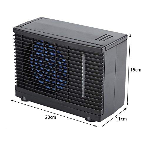 Yosoo Car Truck Air Cooler, Portable 12V Car Truck Evaporative Water Cooling Air Fan for SUV, RV, Vehicles - Image 2