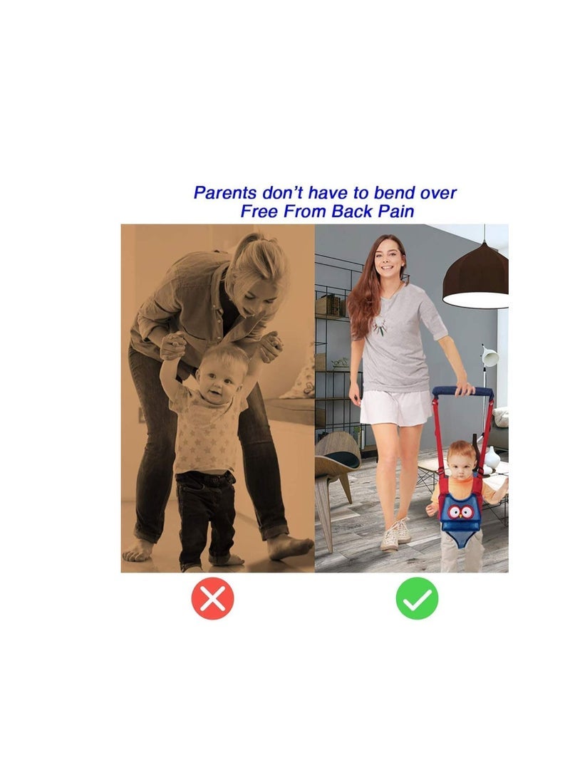 Captaintech Baby Walker Handheld Walking Harness for Kids Toddler Walking Harnesses Helper Safety Stand and Walk Learning Assistant for Boy and Girl - Image 2