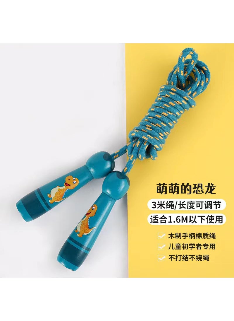 Generic Ultraman Kids Jump Rope Adjustable for Beginners Cute dinosaur 