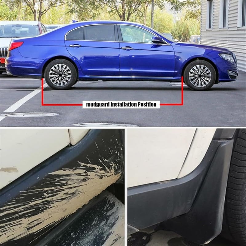 DEMULAX Car Mudguard for Hongqi H7 (2017-2021) - Image 2