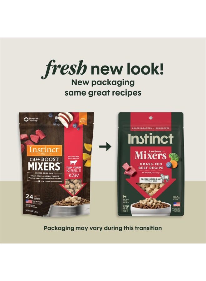 Instinct Raw Boost Mixers Beef Freeze Dried Dog Food Topper - 6OZ - Image 2
