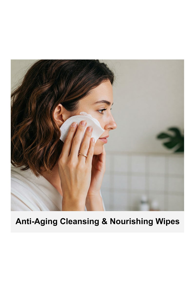 All day wipes All day Retinol cleansing facial wipes 25 sheets  - Image 4