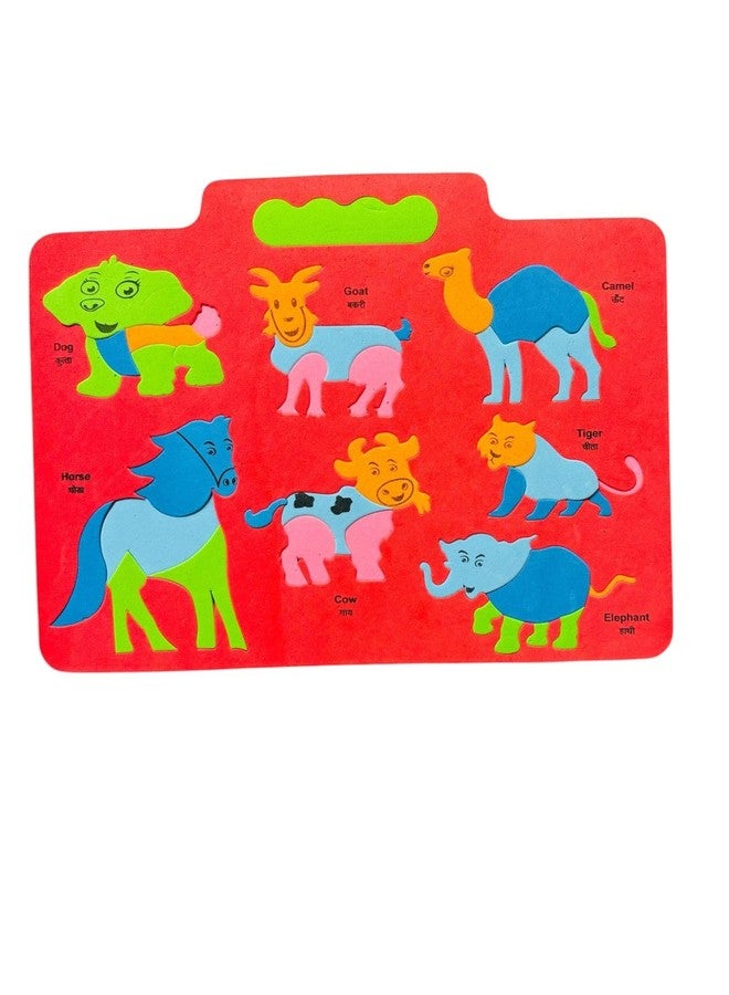 TJIKKO Educational and Engaging Eva Puzzle mat Designed for Kids. 10 mm Thick (Animals) - Image 3