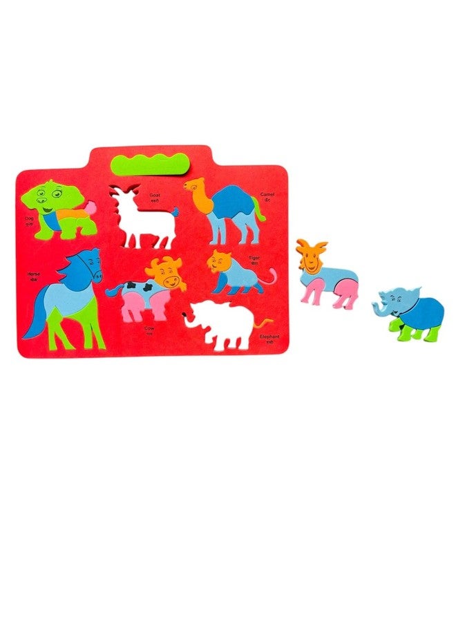 TJIKKO Educational and Engaging Eva Puzzle mat Designed for Kids. 10 mm Thick (Animals) - Image 2