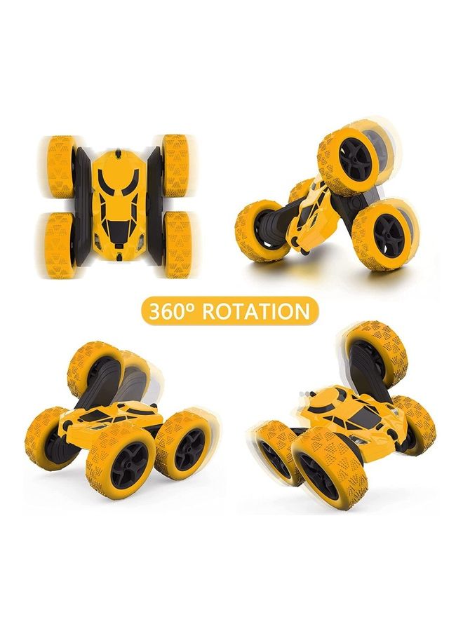 RC Stunt Car Toy Yellow 17x16x7.5cm - Image 2