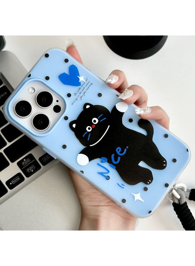 NIBEMINENT Black Puppy Polka Protective TPU Case Cover For iPhone 17 Air - Image 2