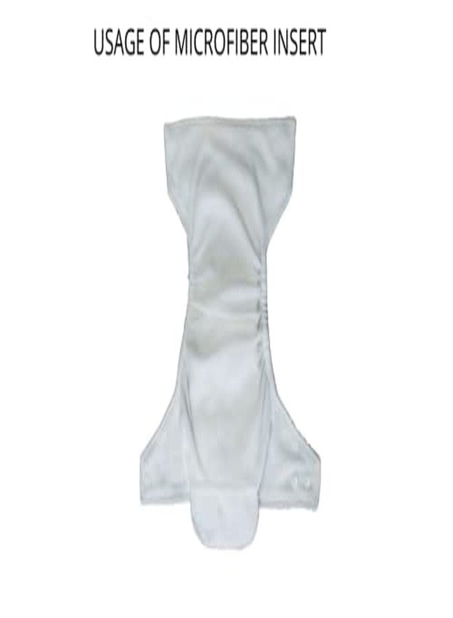 Salma's Tinytots 10 Layered Cotton Inserts For Adult Cloth Diaper, Bedwetting Incontinence Underwear, Protector For Men,Women Cloth Diaper Insert For 400Ml Absorption. (Size 13.5Cm*52Cm) - Image 4