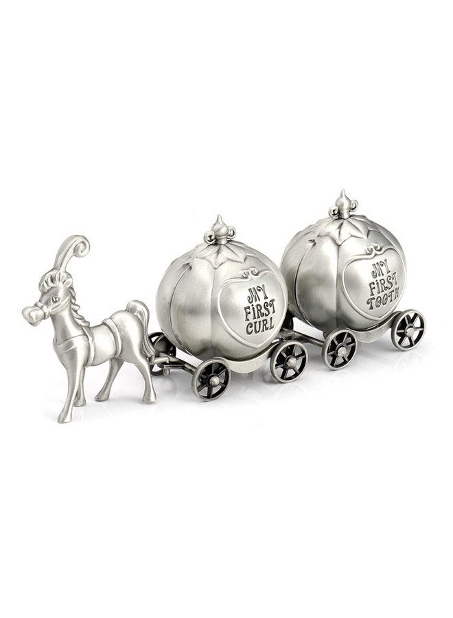 Mogoko Silver Tooth Holder, My First Tooth and Curl Keepsake Box Set, Baby Teeth Fairy Containter Gift Box for Child Kids - Image 5