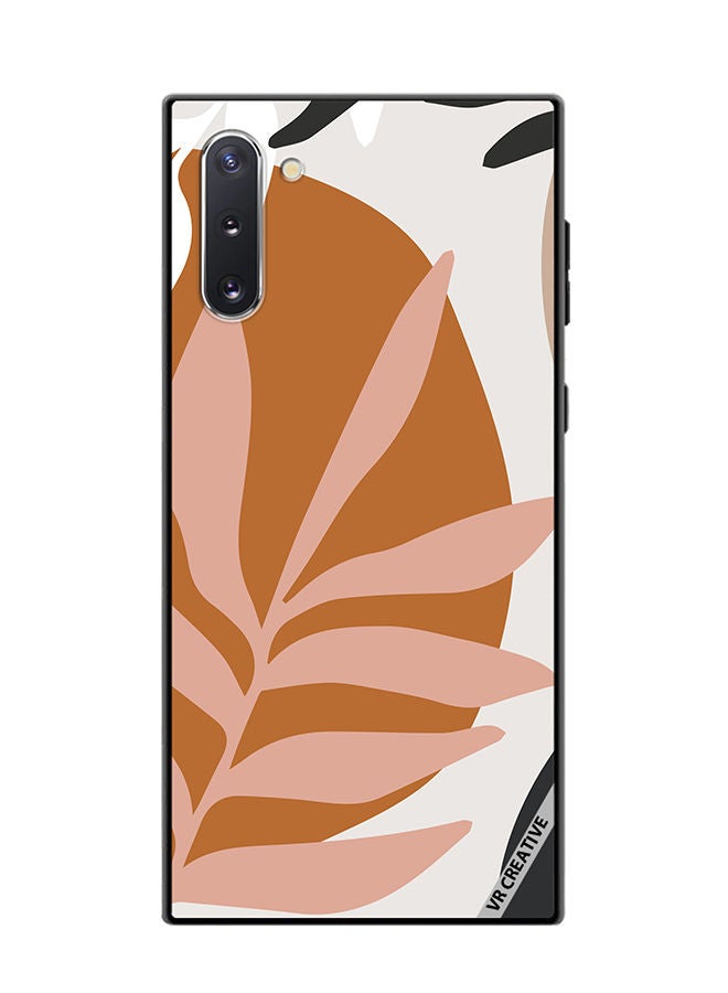 VR CREATIVE Protective Case Cover For Samsung Galaxy Note10 5G Leaf Tropical Design Multicolour - Image 1