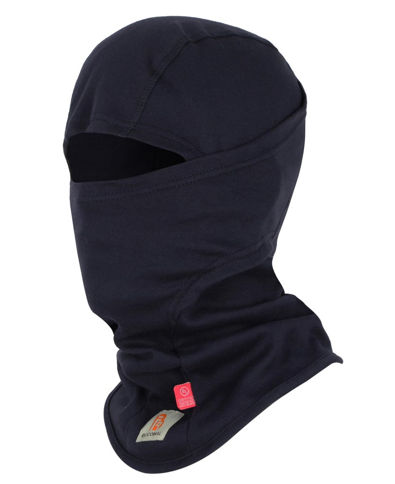 BOCOMAL FR Flame Resistant Balaclava Face Mask Arc Rated NFPA2112 CAT2 Helmet Liner Covering Hood for Welding Navy - Image 1